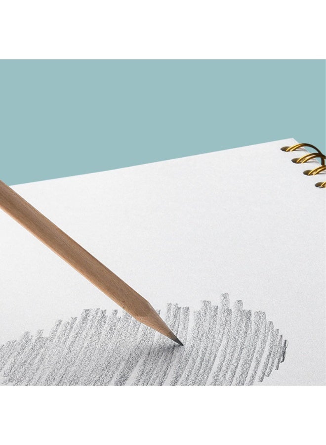 Mordely Original Pastoral Song A4 Thick Sketchbook with Rabbit Design, 60 Pages Spiral-Bound Blank Drawing Pad for Sketching, Doodling & Markers (A4, 30 Sheets) - Image 2